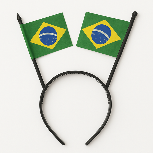 Tiara com Bandeira do Brasil