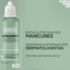 Amaciante de cuticulas e Calosidades Farmax 110ml