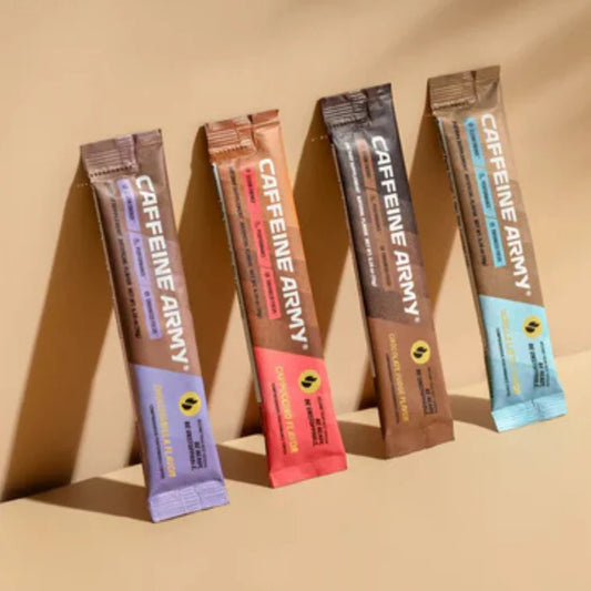 Caffeine Army® (Super Coffee) Variety Pack 4 Stick Packs