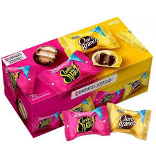 Caixa de Bombom Sonho de Valsa e Ouro Branco 220g