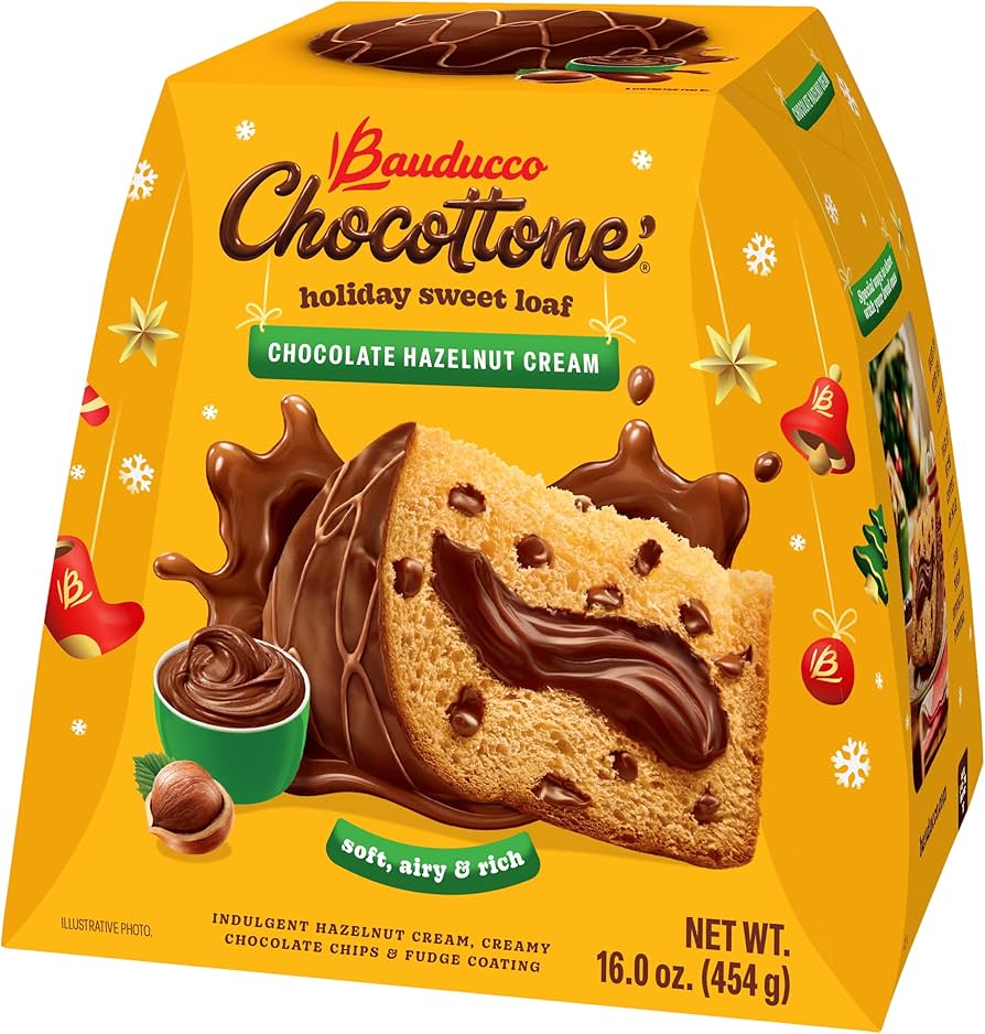 Chocottone com Hazelnut Cream Bauducco 454g