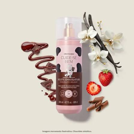 Cuide-se Bem Body Splash Deleite Chocolatudo 200ml