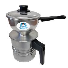 Cuscuzeira Alumínio Retro Peitinho Teteu