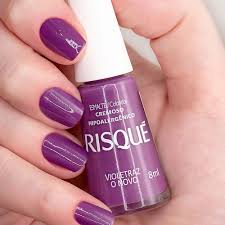 Esmalte Risque Violetraz O Novo 8ml