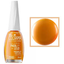 Esmalte Colorama Amarelo Virtual Cremoso 8ml