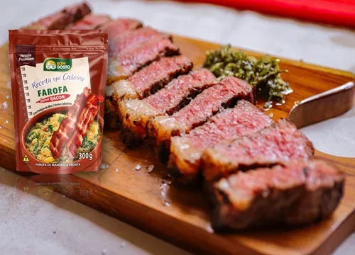 Farofa Caseira Bacon Bom Gosto 300g