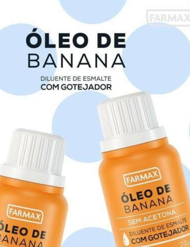 Óleo de Banana Farmax 100ml