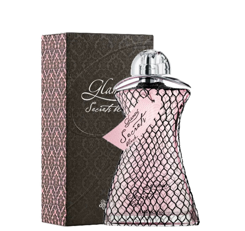 Perfume Glamour Secrets Black O Boticario 75ml