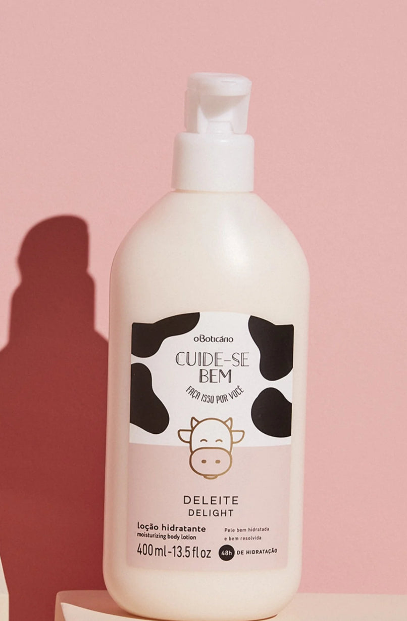 Cuide-se Bem Deleite Hidratante 400ml O Boticario - Limited Edition