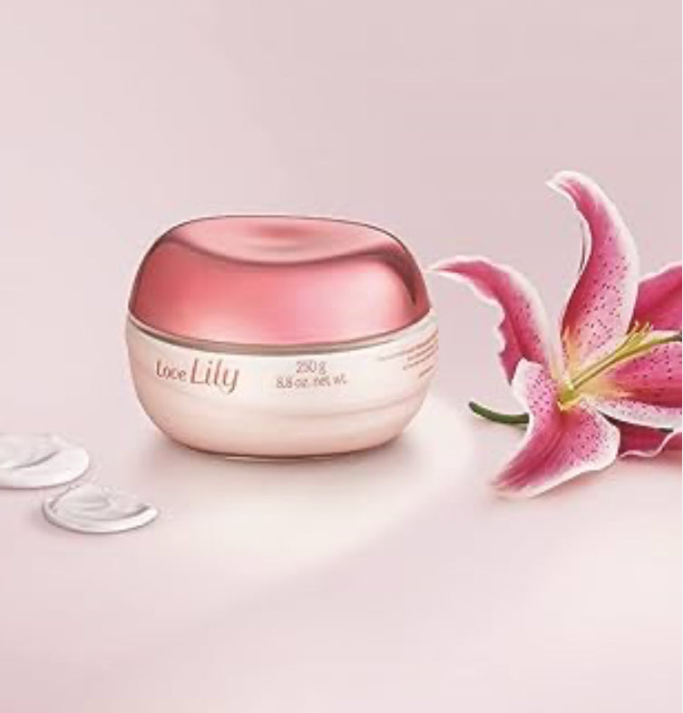 Lily Love Creme Acetinado Hidratante Corporal O Boticário 250g
