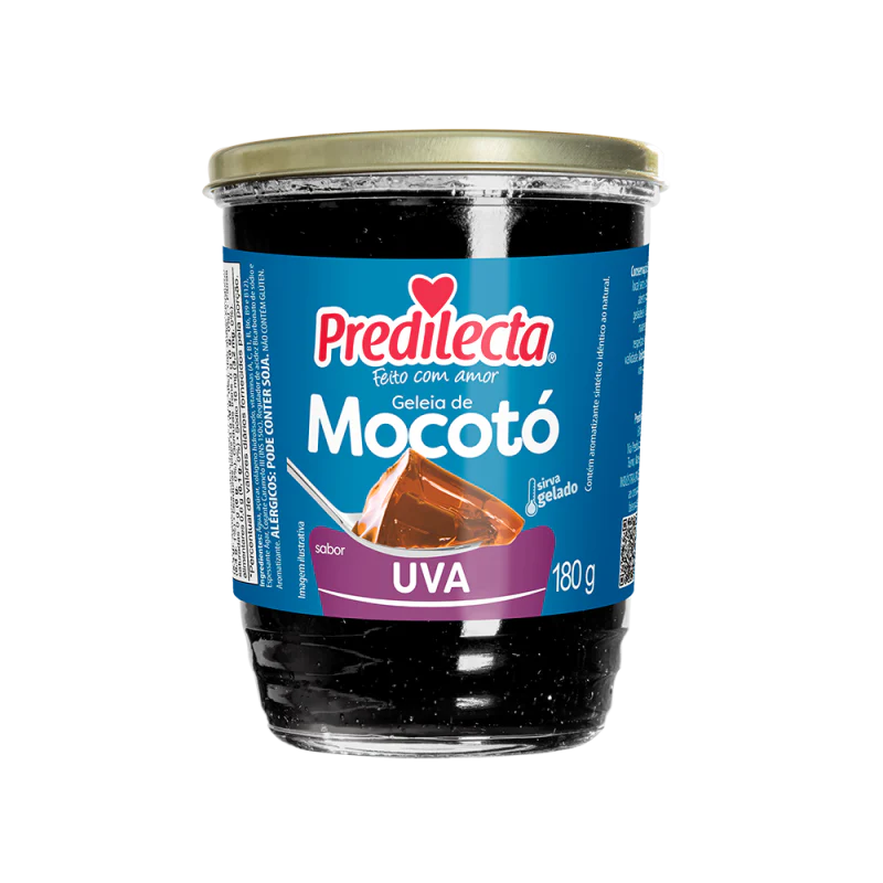 Geleia de Mocoto Sabor Uva Predicleta 180g