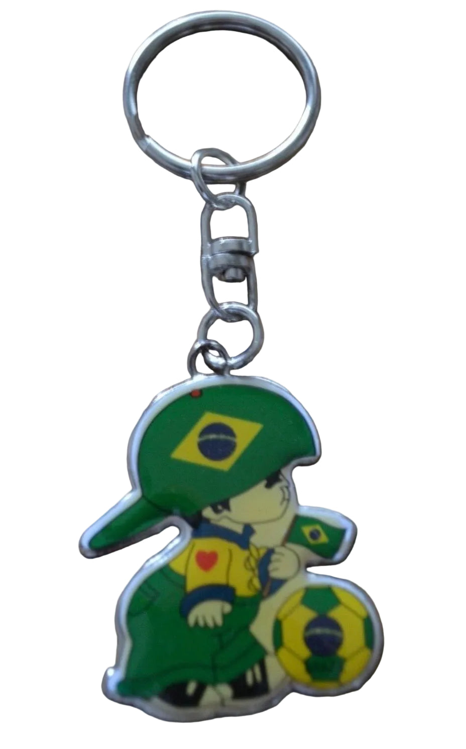Chaveiro Menino Brasil Metal