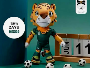 Pelucia do Mascote World Cup 2026