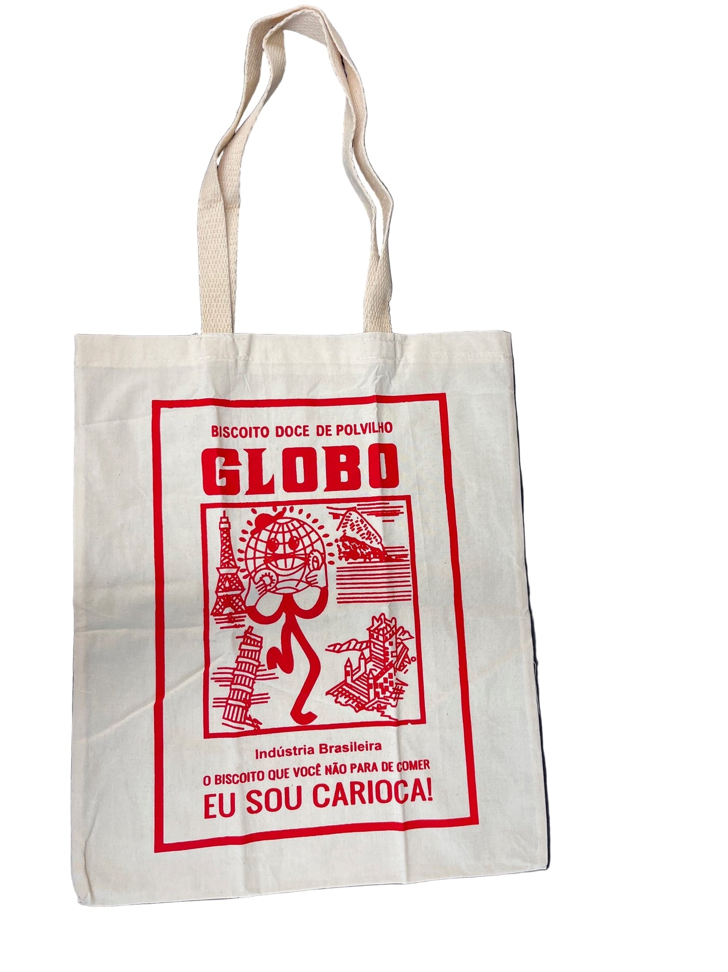 Tote - Sacola Biscoito Globo - Vermelha