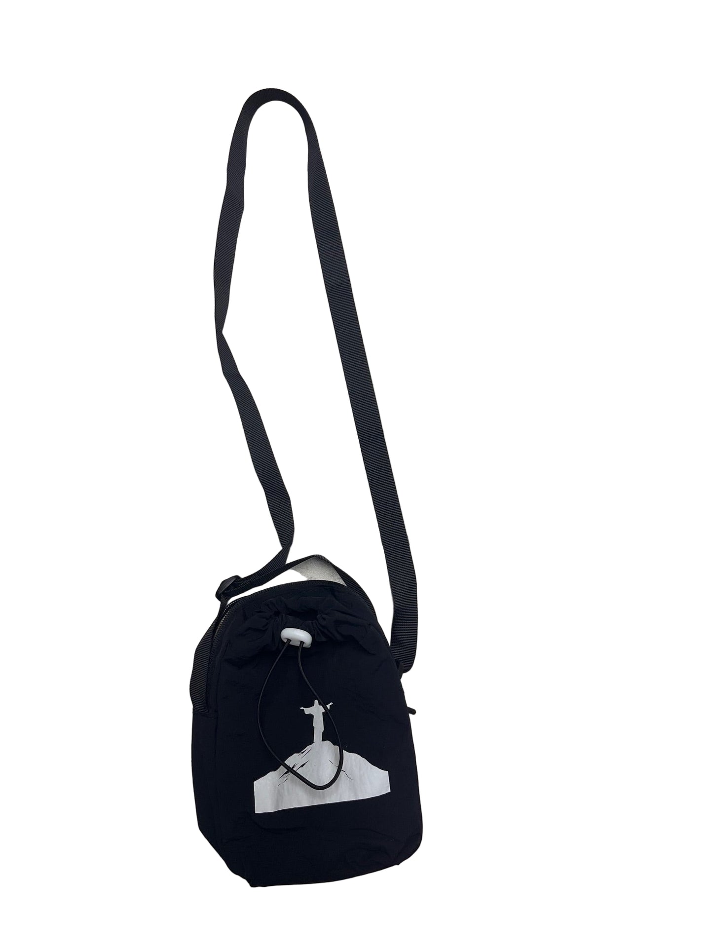 Bolsa Transversal Preta Cristo Redentor
