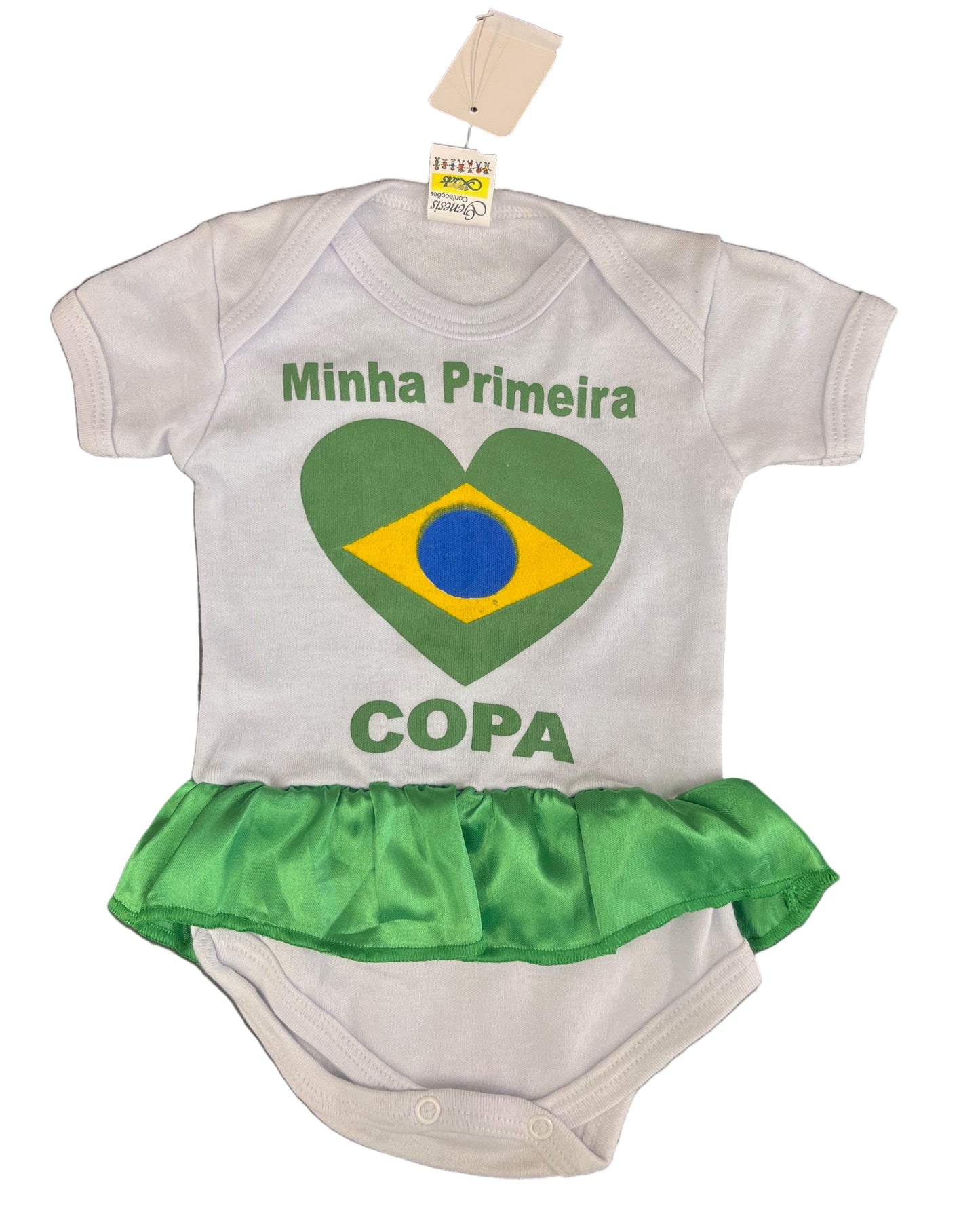 Brazil Baby Body com Saia