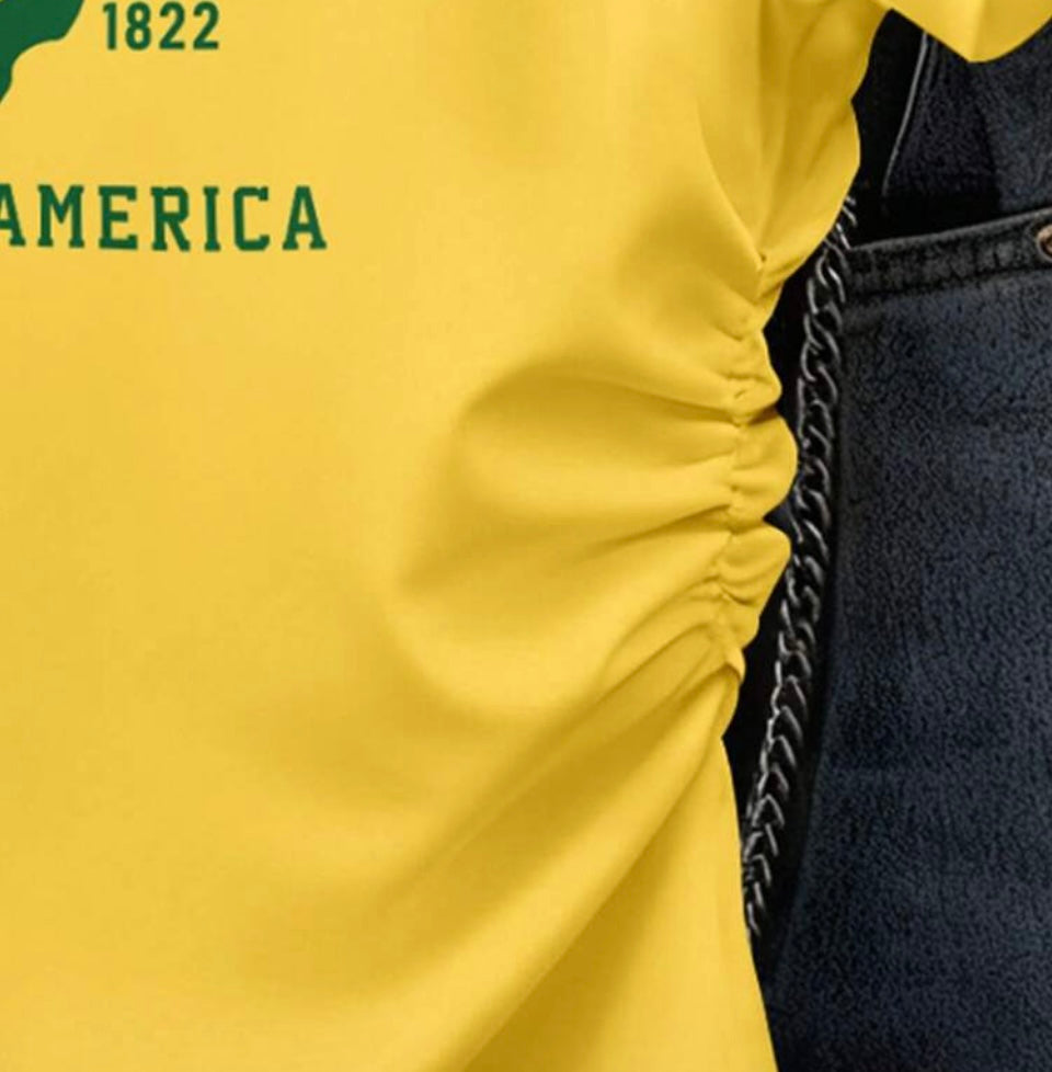 Camiseta Acinturada Brasil