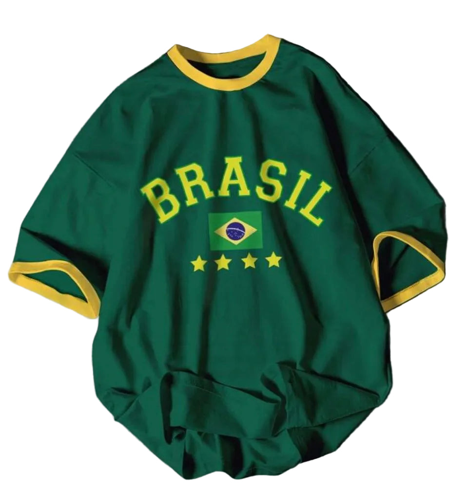 Camiseta Verde Brazil