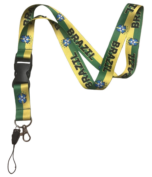 Flag Lanyard Brazil CBF ( replica)