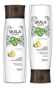 Kit Shampoo+Condicionador Oleo de Coco Skala 650ml