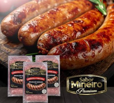 Linguica Calabresa Defumada Sabor Mineiro 397g