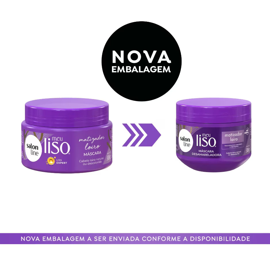 Mascara de Hidratacao Matizador Salon Line 300g