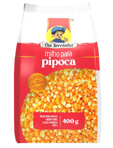 Milho de Pipoca Da Terrinha 400g