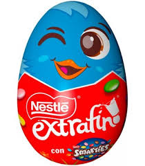 Ovo de Pascoa Extrafino com Smarties Nestle 185g