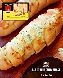 Pao de Alho Tradicional Santa Massa 400g
