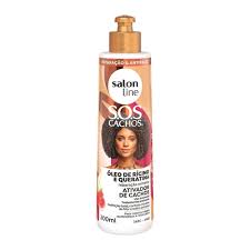 Salon Line Ativador de Cachos Oleo de ricino e Queratina 300ml