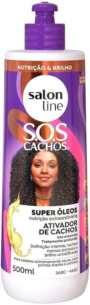 Salon Line Ativador de Cachos Super Oleos SOS 500ml