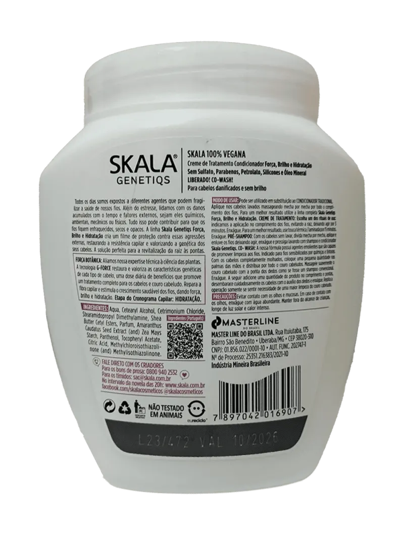 Skala Genetiqs Brilho Hidratacao 1 KG