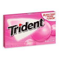 Trident Bubblegum 14 palitos