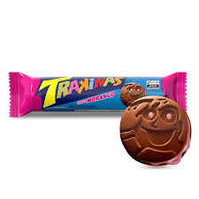 Trakinas recheio morango 126g