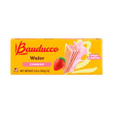 Wafer Bauducco Morango 142g