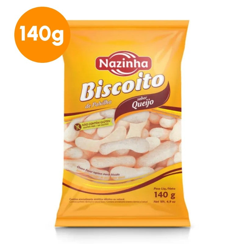 Biscoito de Polvilho Queijo Nazinha 140g