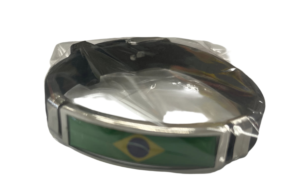 Bracelet Brazil Tira Grossa Preto