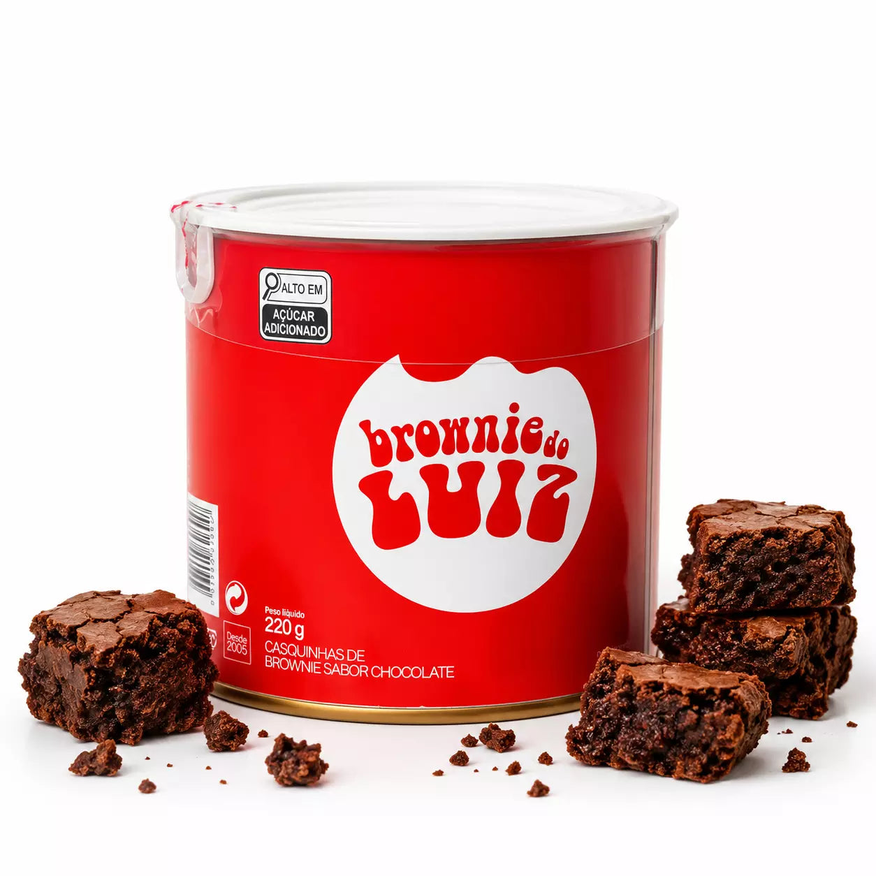 Brownie do Luiz Original Lata 220g