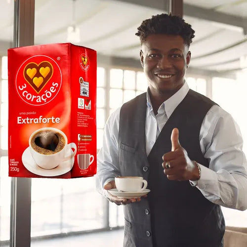 Cafe Extra Forte 3 Coracoes 250g