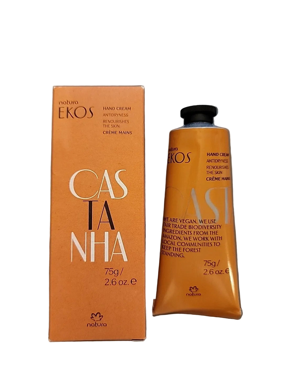 Natura creme para as maos Castanha 75g