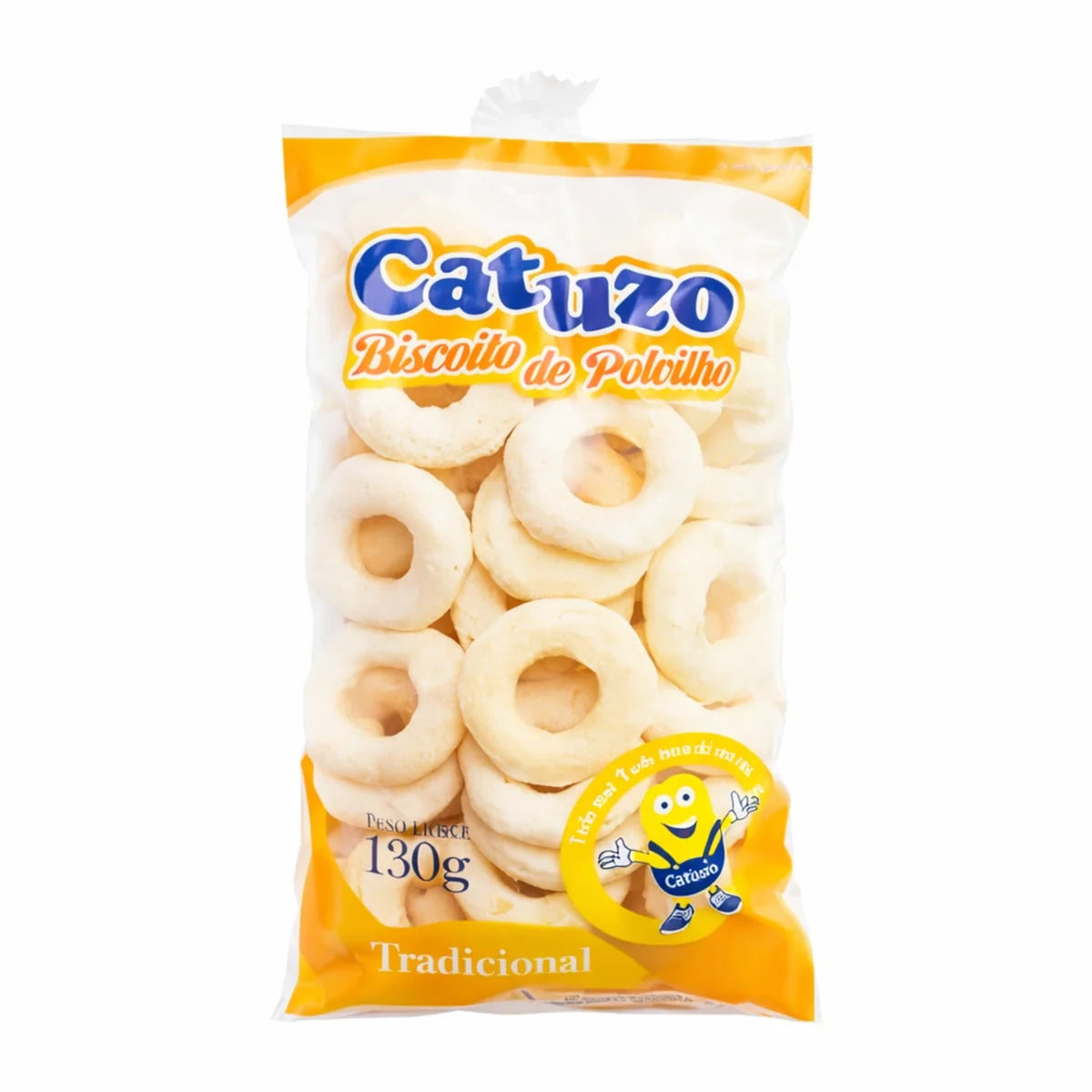 Biscoito de Polvilho Tradicional Argola Catuzo 130g