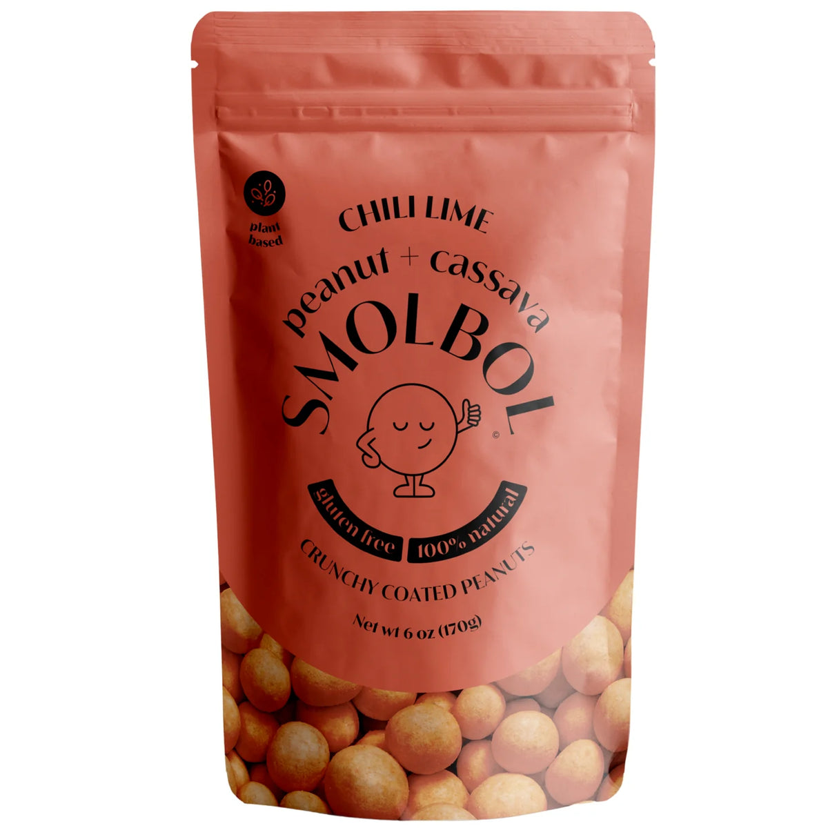 Ovinhos de Amendoim Chili Lime Smolbol 170g