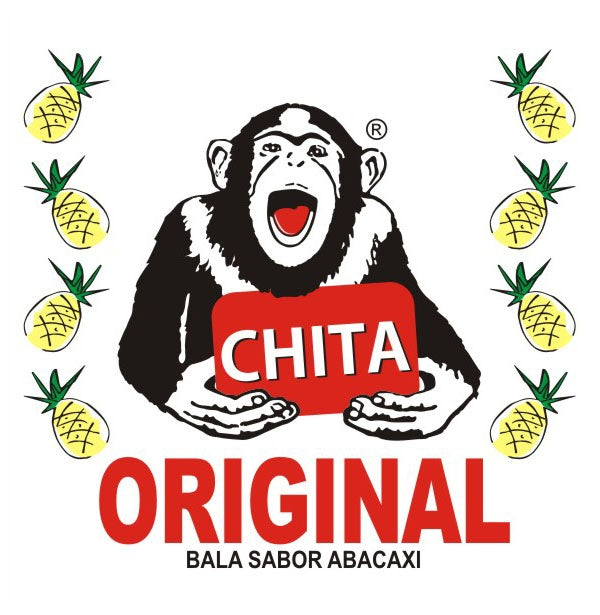 Bala Chita Abacaxi - Original 500g