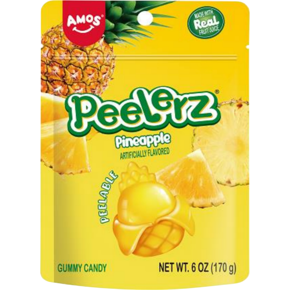 Amos Peelerz Pineapple 170g/6 oz