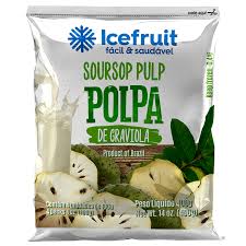 Polpa de Graviola Gelada 400g