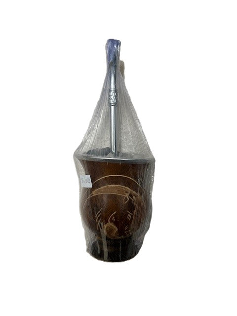 Cuia Mini com Bomba Cromada