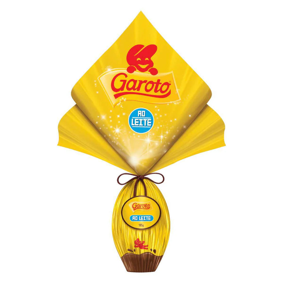 Ovo de Páscoa Garoto ao Leite 185g