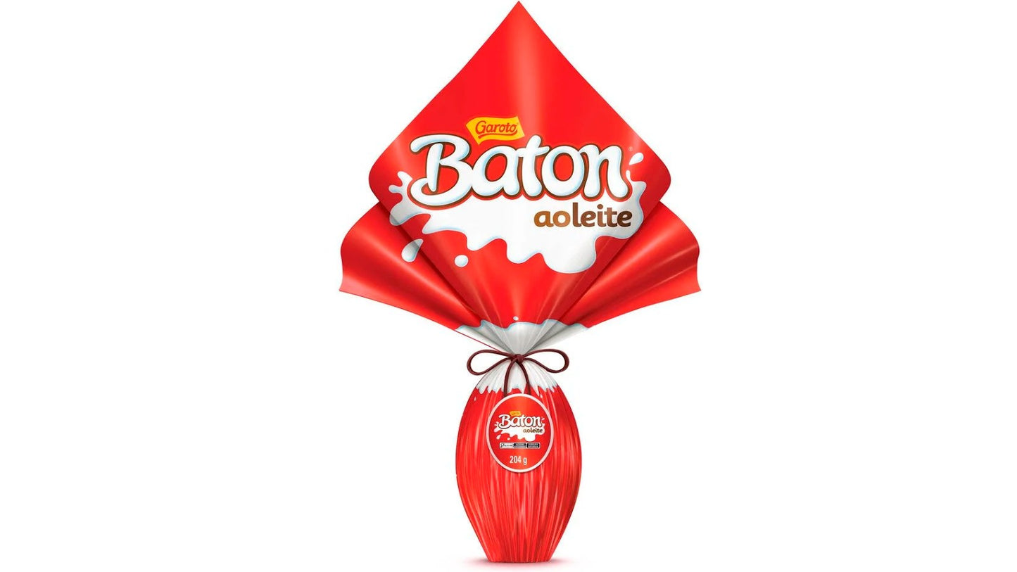 Baton Ovo de Pascoa Garoto 186g