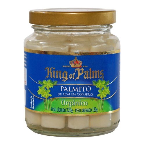 Palmito Rei das Palmeiras 210g