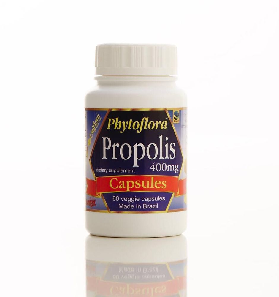 Propolis Verde em Capsula Phytoflora 400mg 60 unids